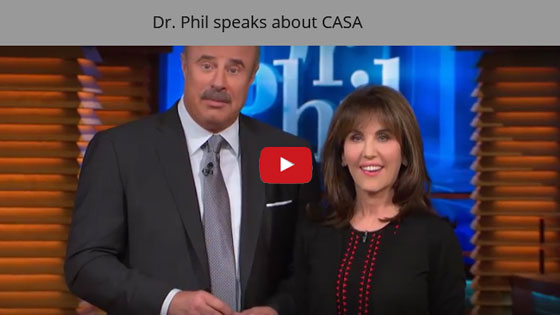 Dr Phil and Robin McGraw speak about CASA.